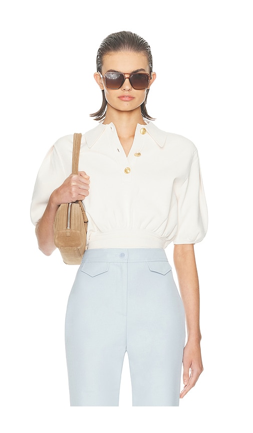 Helsa Hildie Polo in Burgundy. - XS also in L, M
