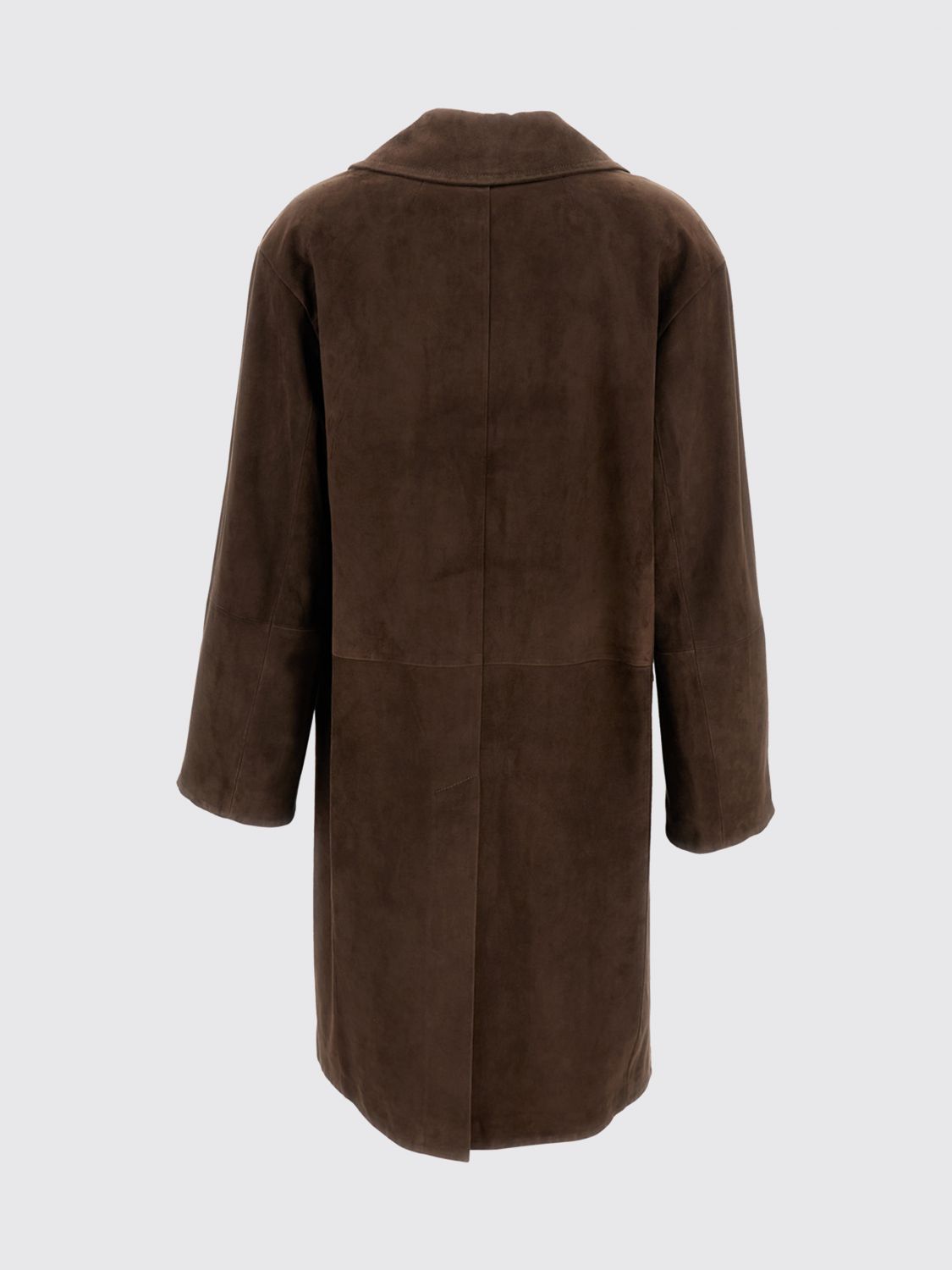 Coat Woman color Brown