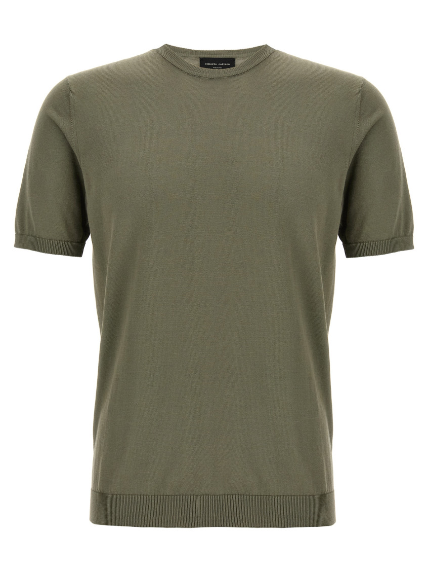 Green Knitted T-shirt