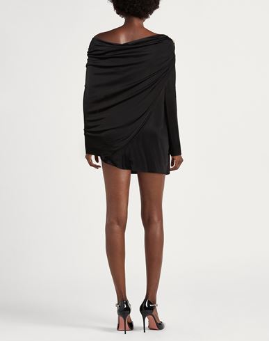 Woman Mini dress Black Size 6 Viscose