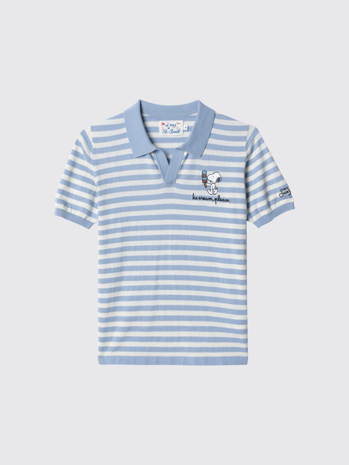 Polo Shirt Kids color Gnawed Blue