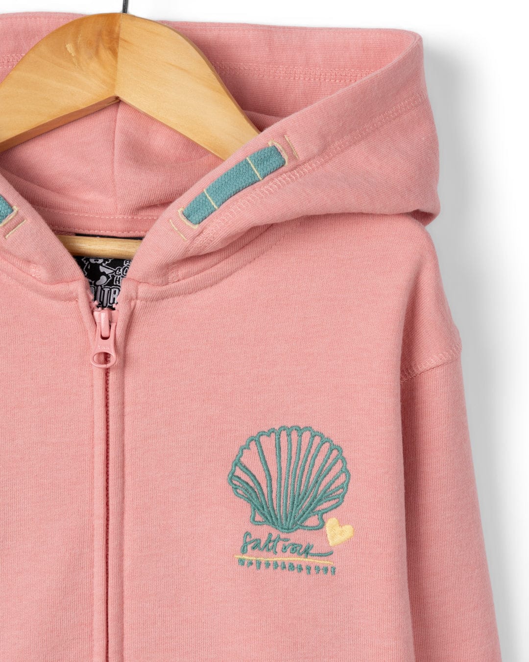 Saltrock Norie Kids Zip Hoodie in Pink - : 9-10 Year