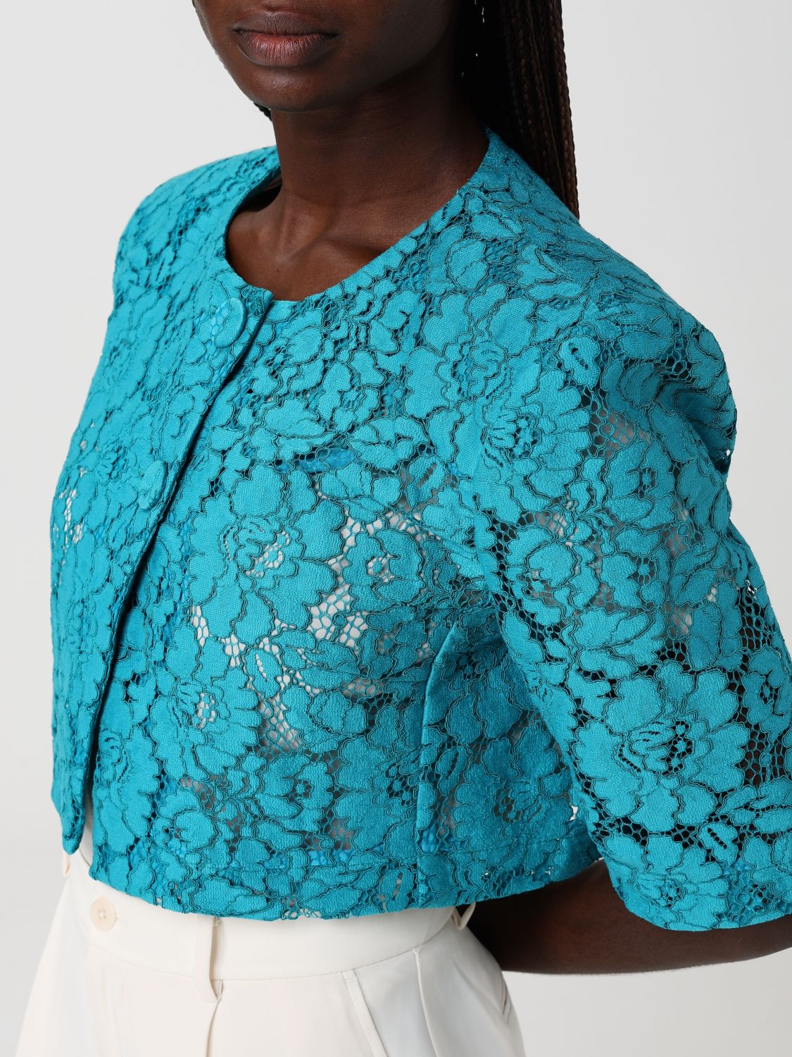 Jacket Woman color Green