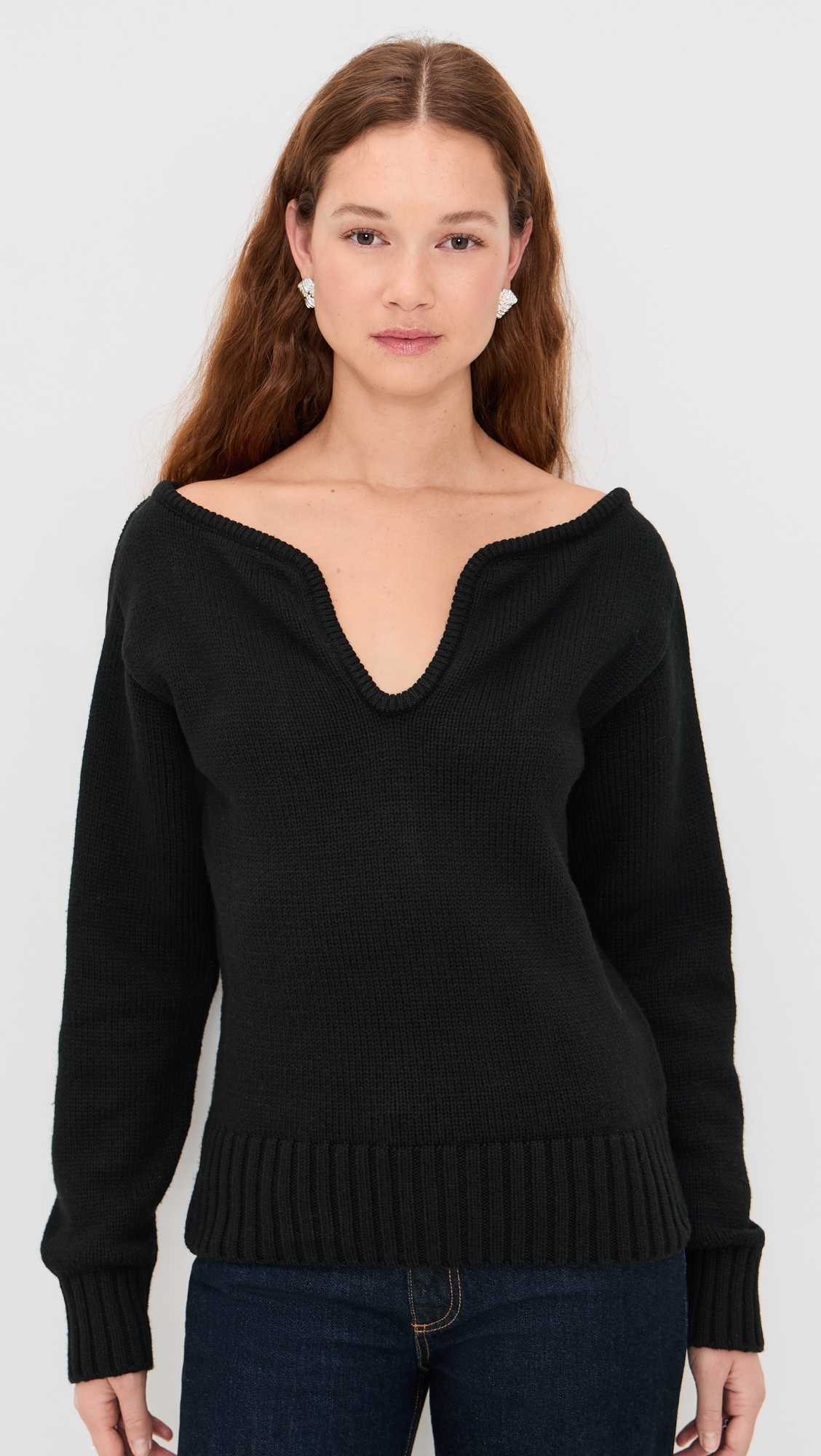 Dominique Knited Sweater Black