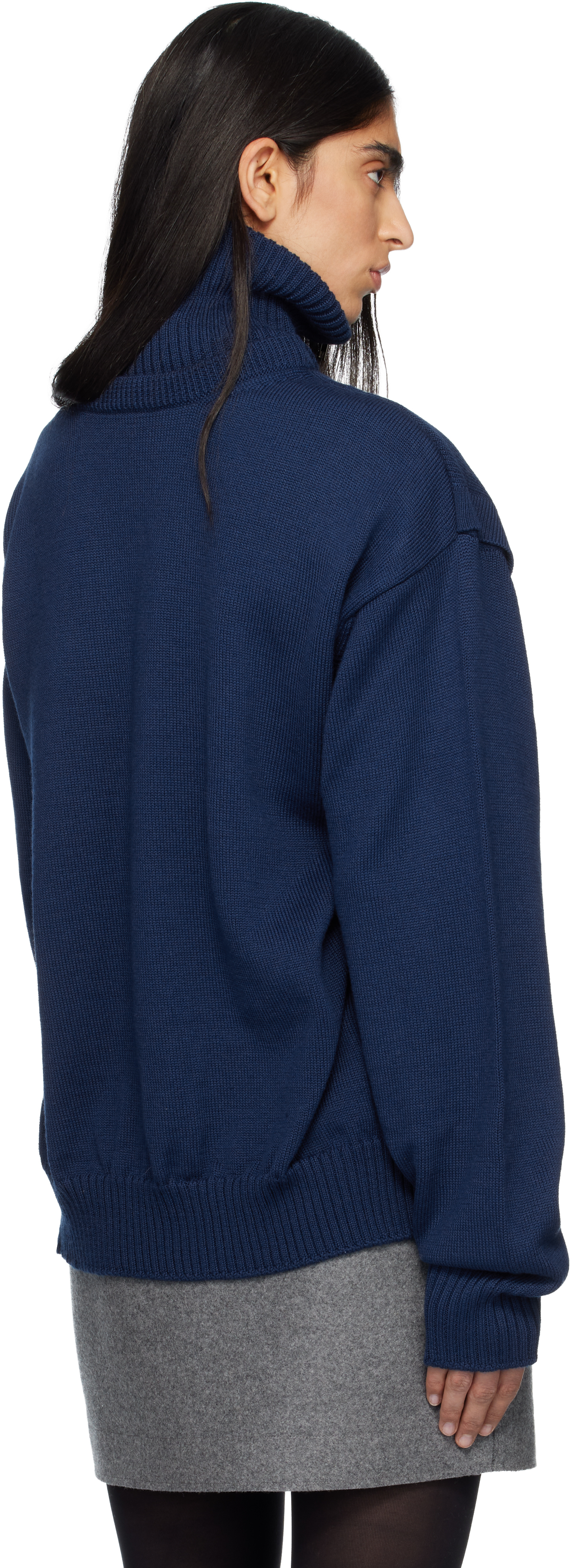 Navy 4-In One Sweater