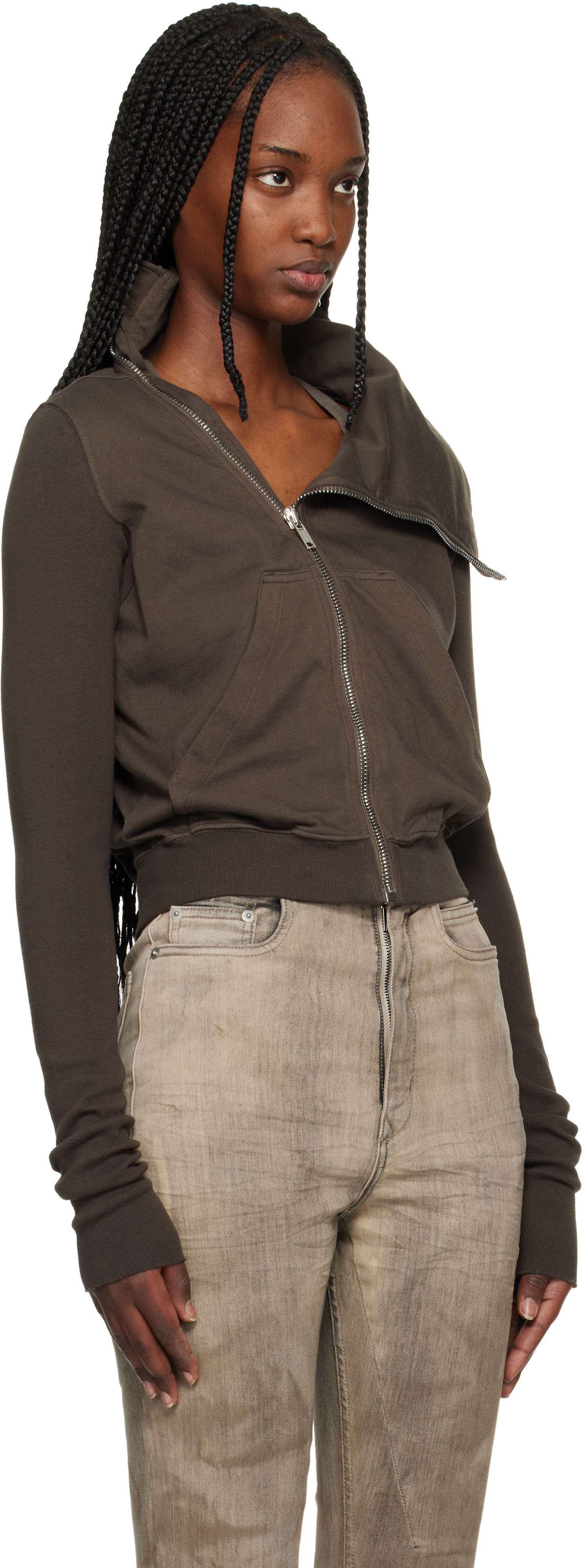 Brown Temple Mountain Sweatshirt