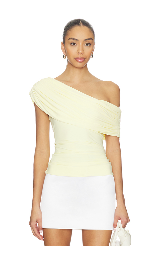 Deme by Gabriella Jeanie Dress in Lemon. L. Also in S