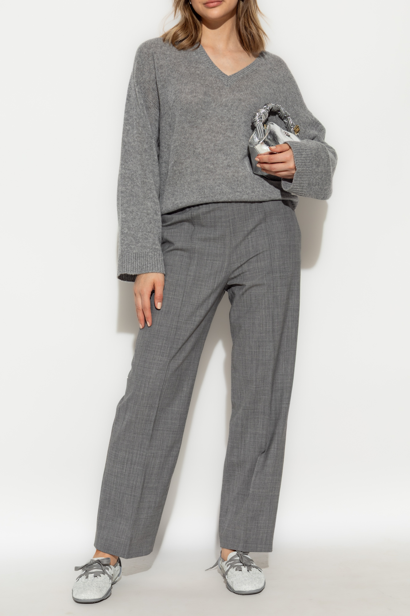 Fabiana Filippi Cashmere Sweater, Women's, Grey