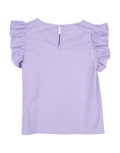 L:ú L:ú By Miss Grant Kid Girl Top Lilac Size 12 Cotton