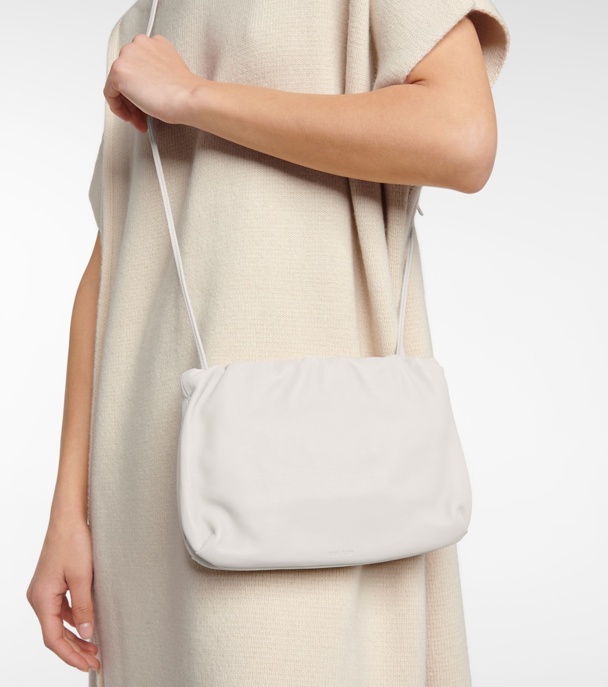 Bourse leather clutch