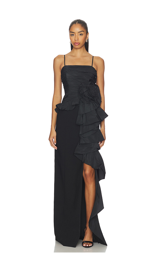 Cinq a Sept Liora Gown in Black. 0. Also , 10, 2, 4