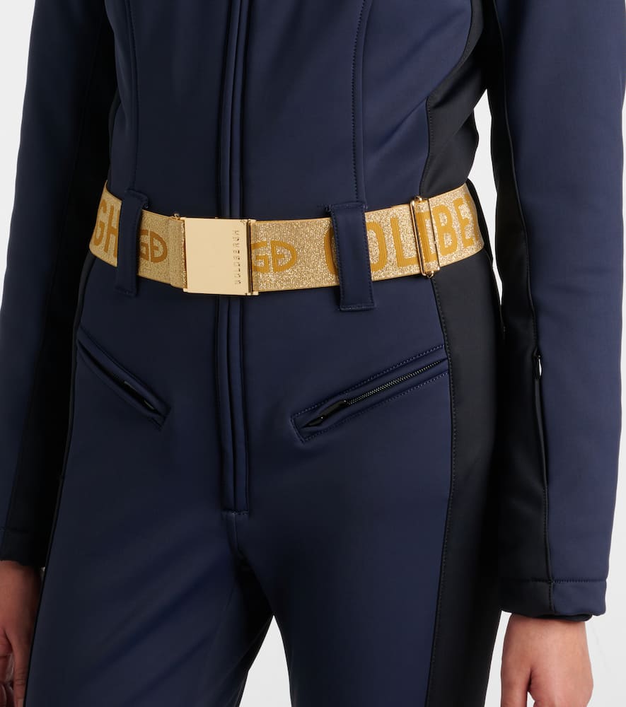 Parry faux fur-trimmed ski suit