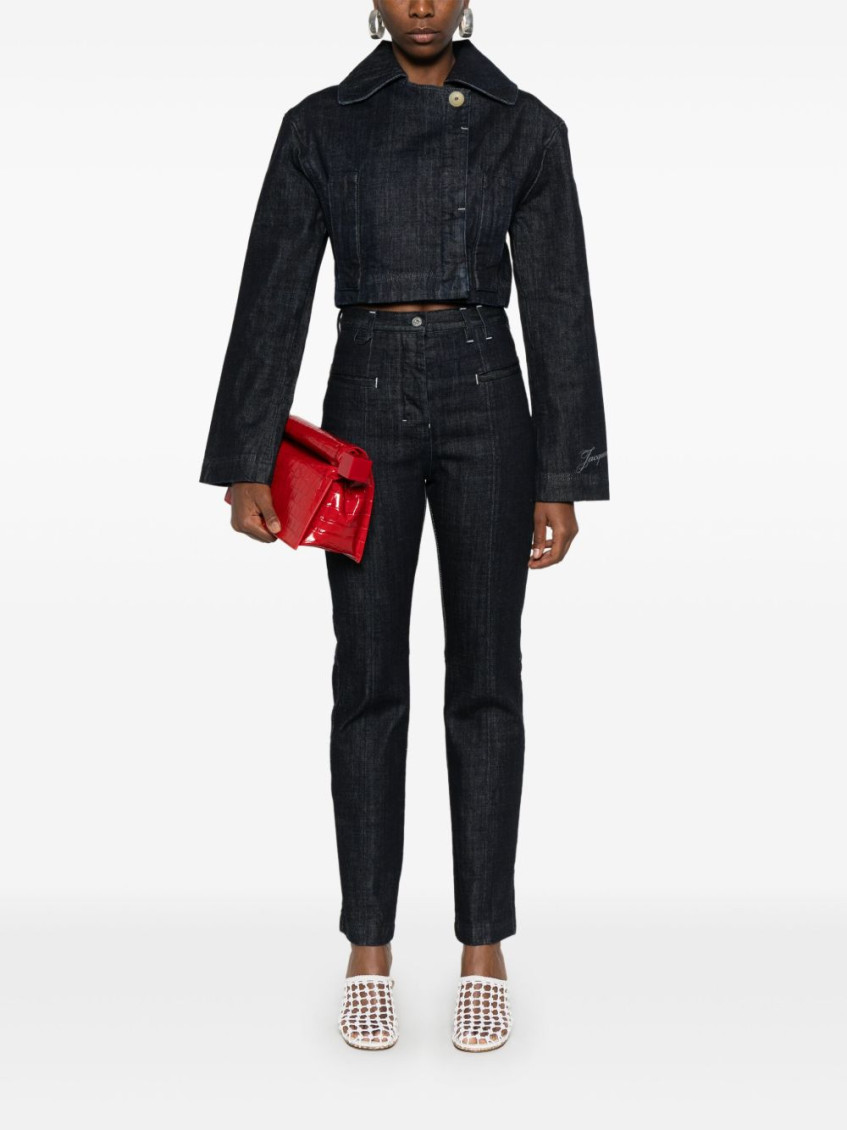 Dark Blue Le De-Nimes Norma jeans
