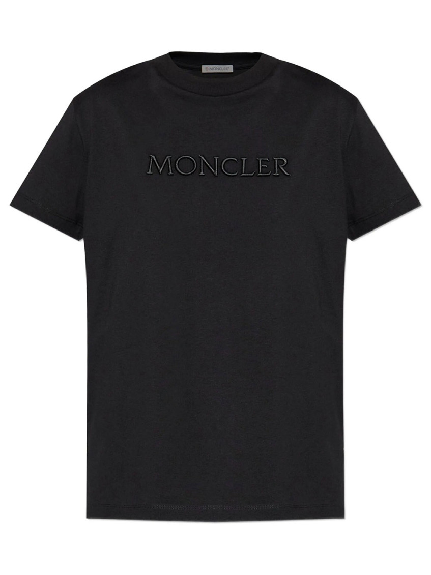 Black Logo Crew Neck T-Shirt