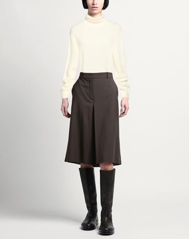 Woman Turtleneck Cream Size L Merino Wool, Recycled cashmere, Polyamide