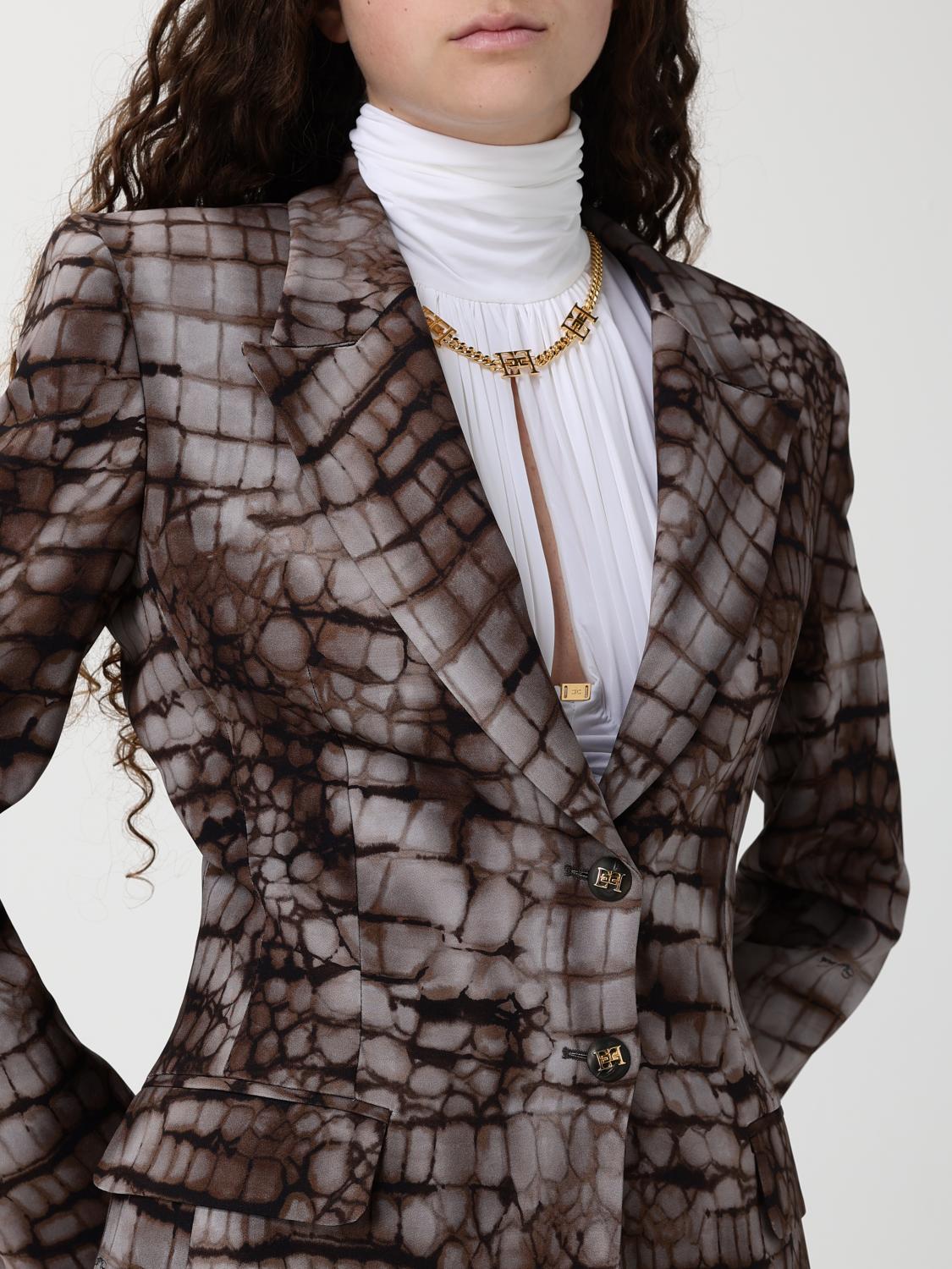 Blazer Woman color Brown
