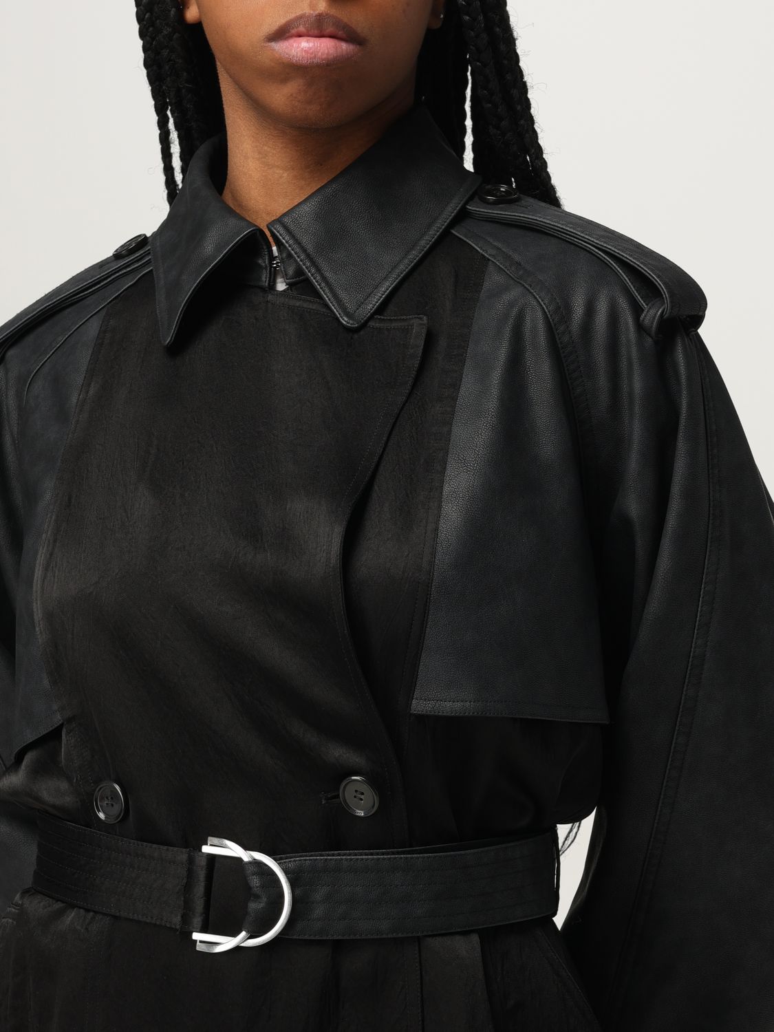Coat Woman color Black