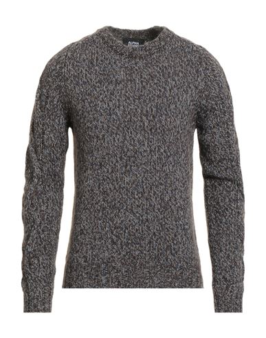 Man Sweater Navy Size 42 Wool, Recycled polyamide, Alpaca wool