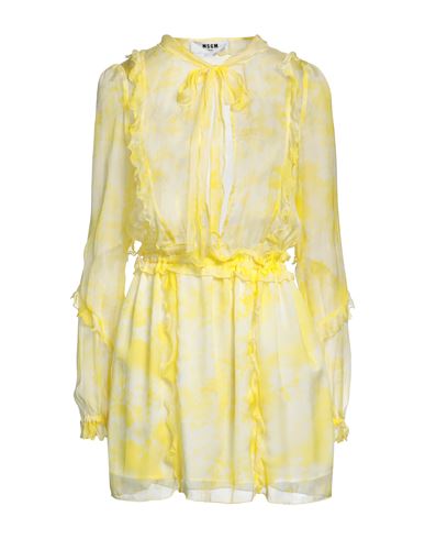 Woman Mini dress Yellow