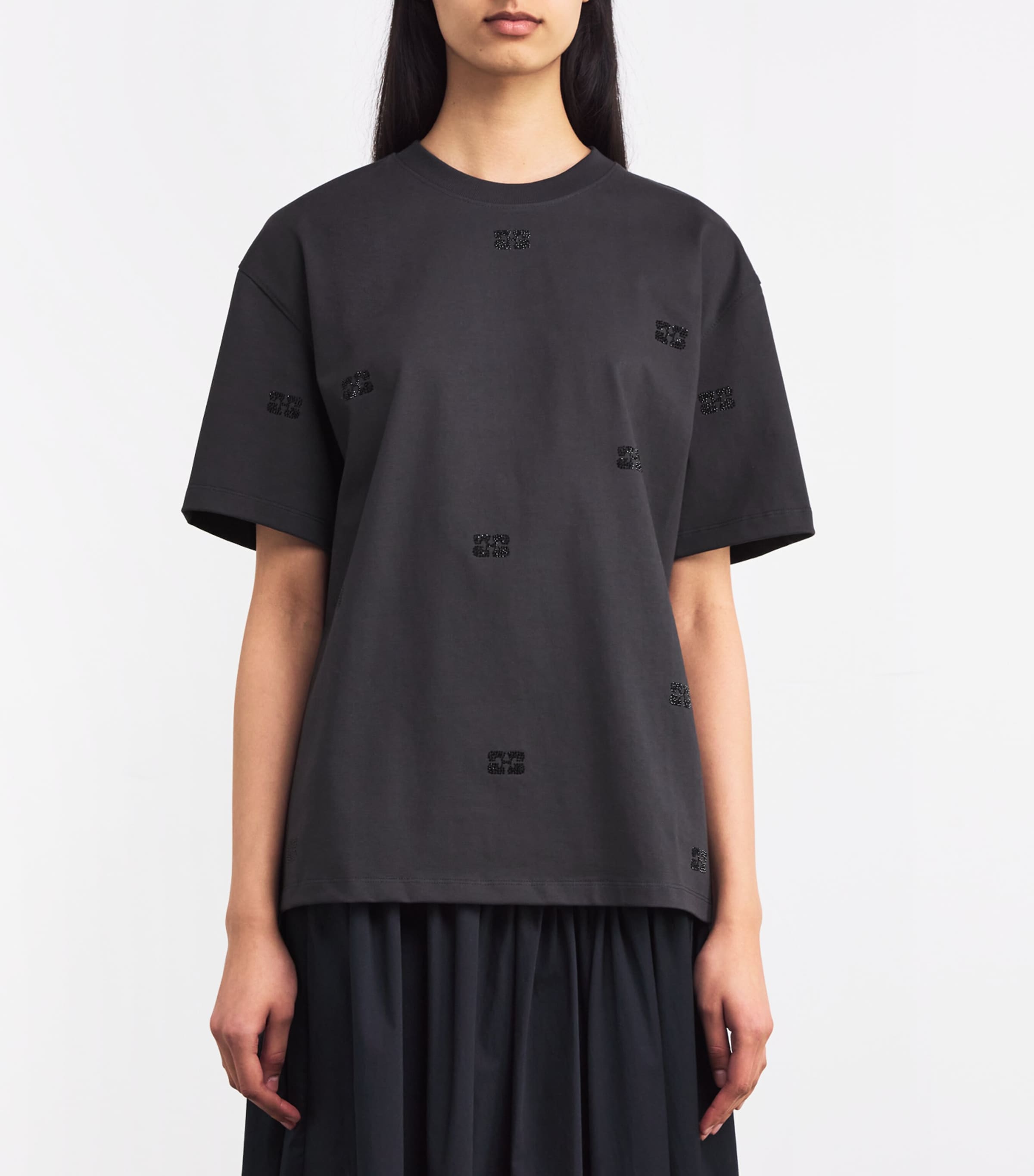 Organic Cotton Embellished T-Shirt