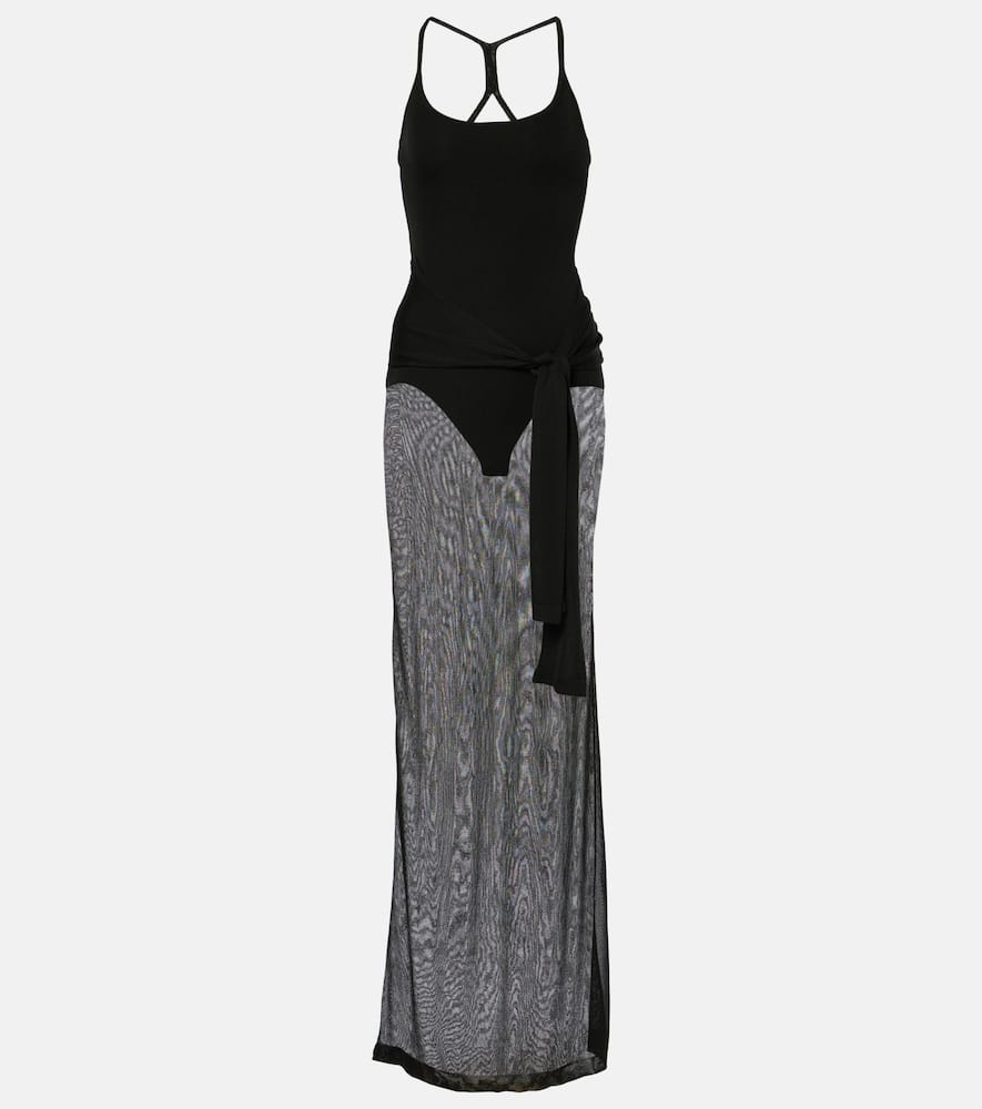 La Robe Maille Nodo embellished gown
