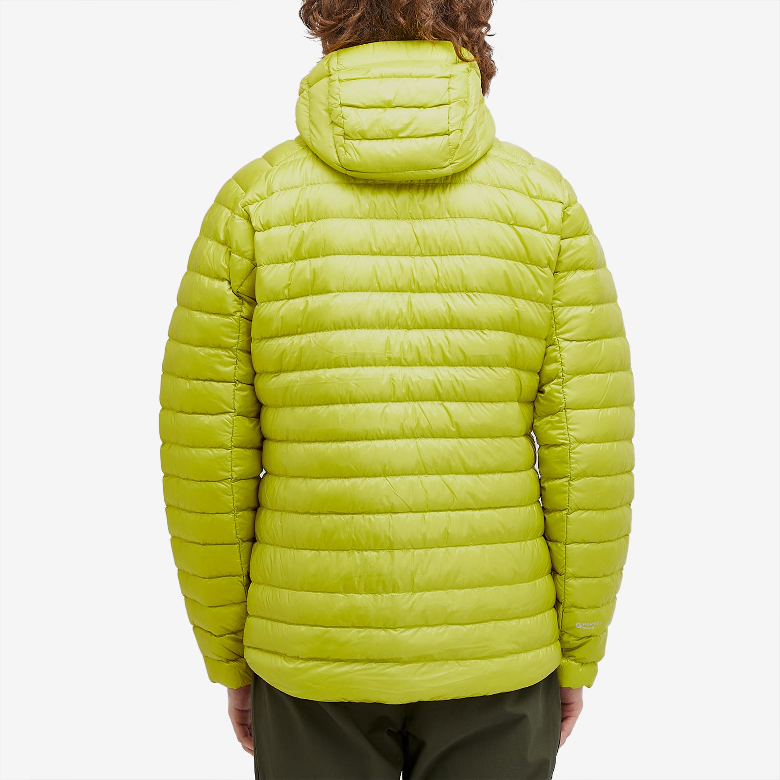 Montane Men's Anti-Freeze Hooded Down Jacket in Citrus Spring
