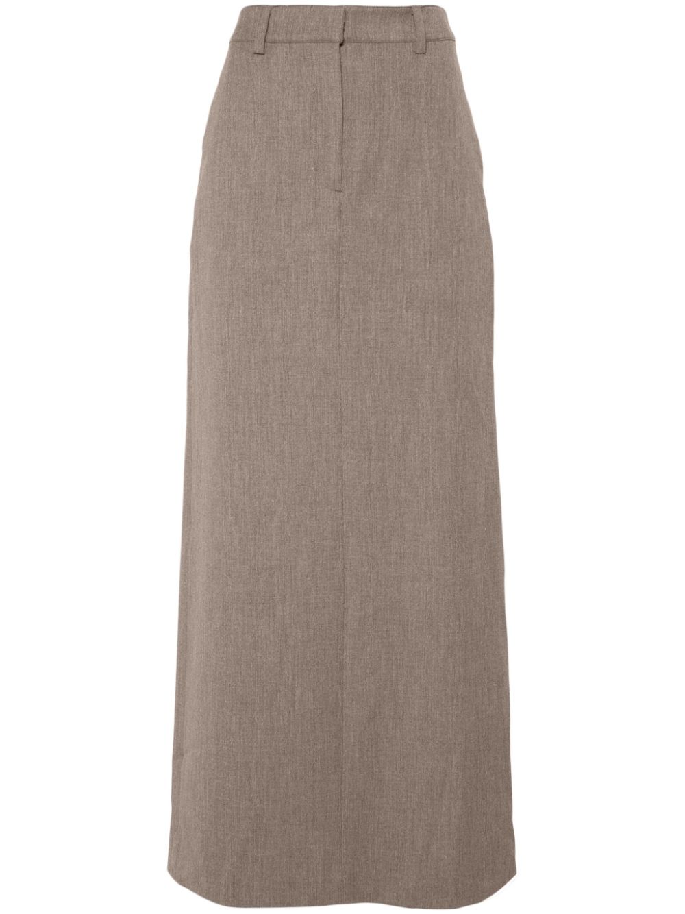 Minter mid-rise pencil skirt - Black