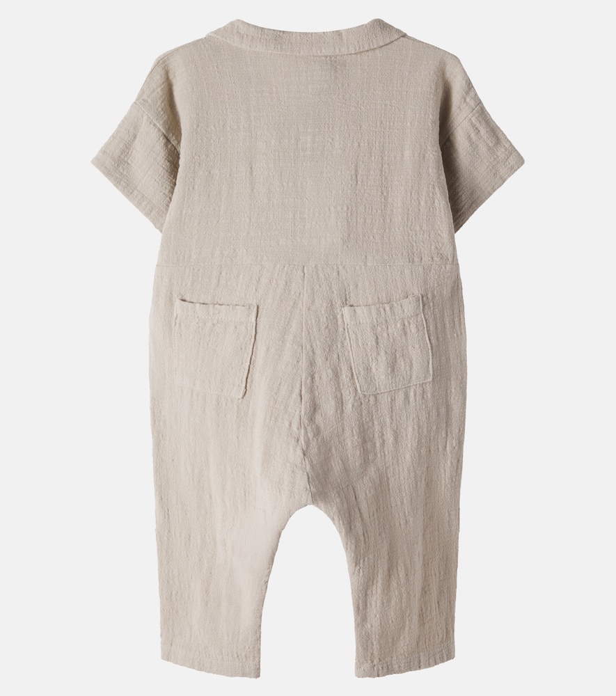 Baby Fonteta cotton muslin playsuit