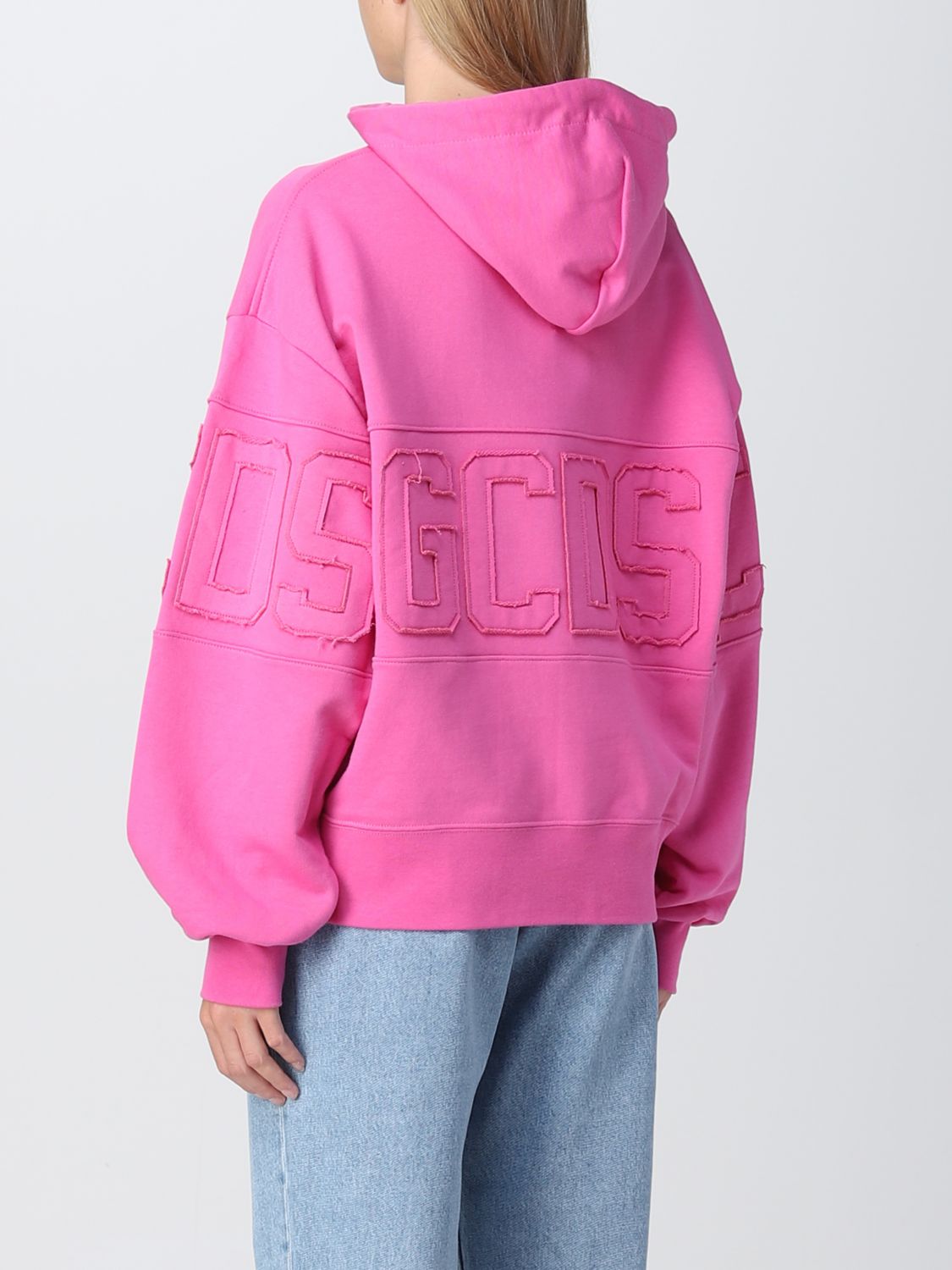 Sweatshirt Woman color Fuchsia