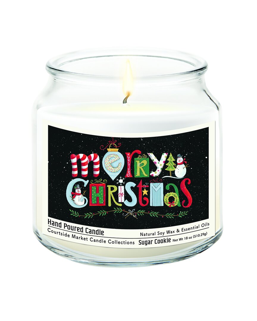 Merry Christmas Candle