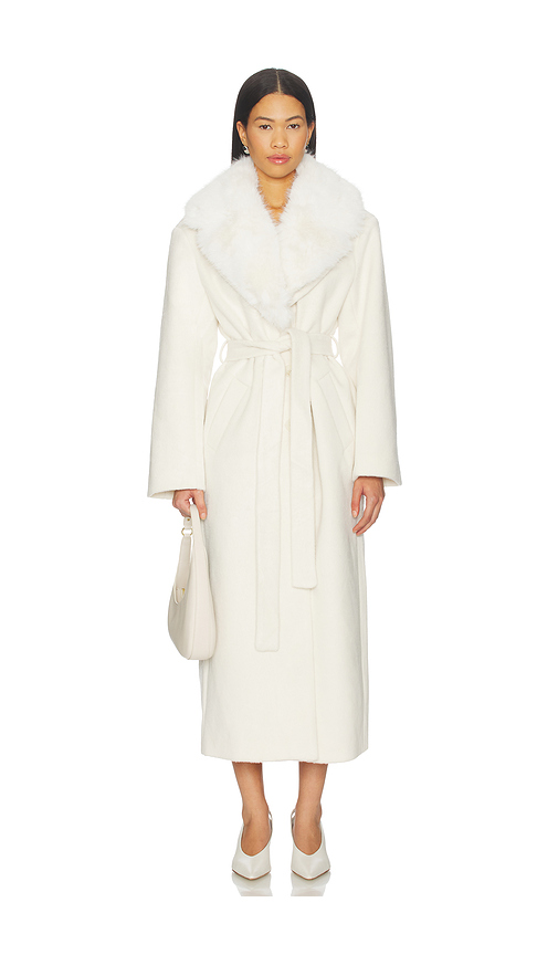 LAMARQUE x REVOLVE Tillie Coat in Cream. M also in
