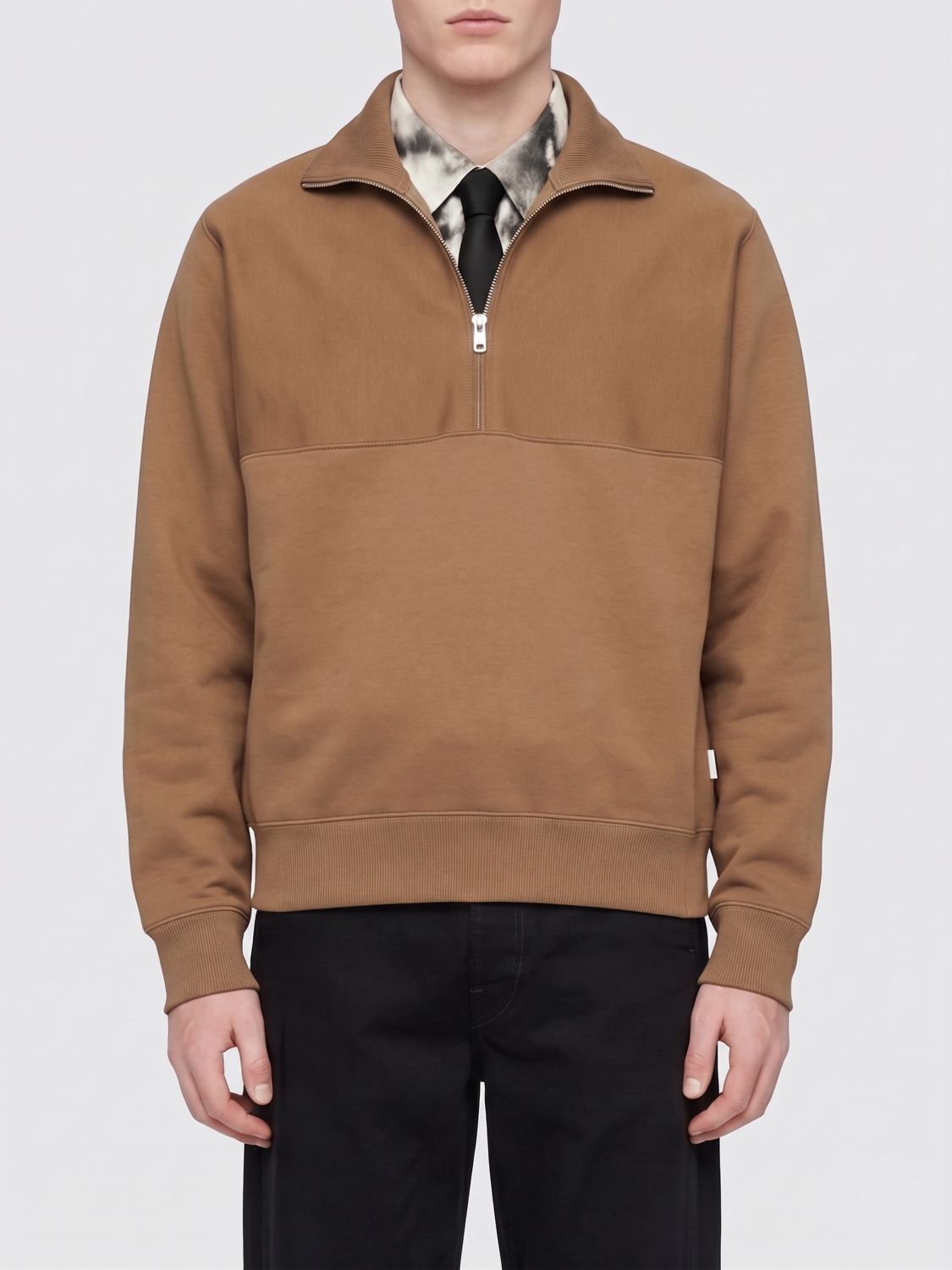 Sweatshirt Men color Brown