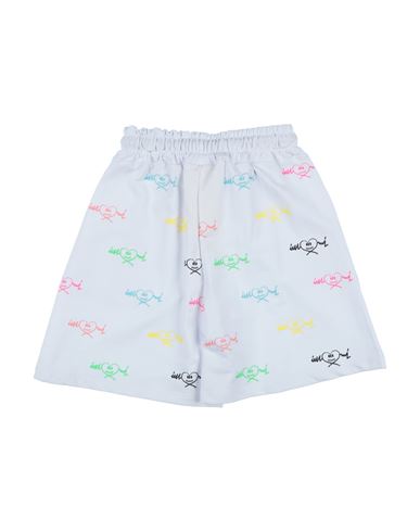 Kid Girl Shorts & Bermuda Shorts White Size 14 Cotton