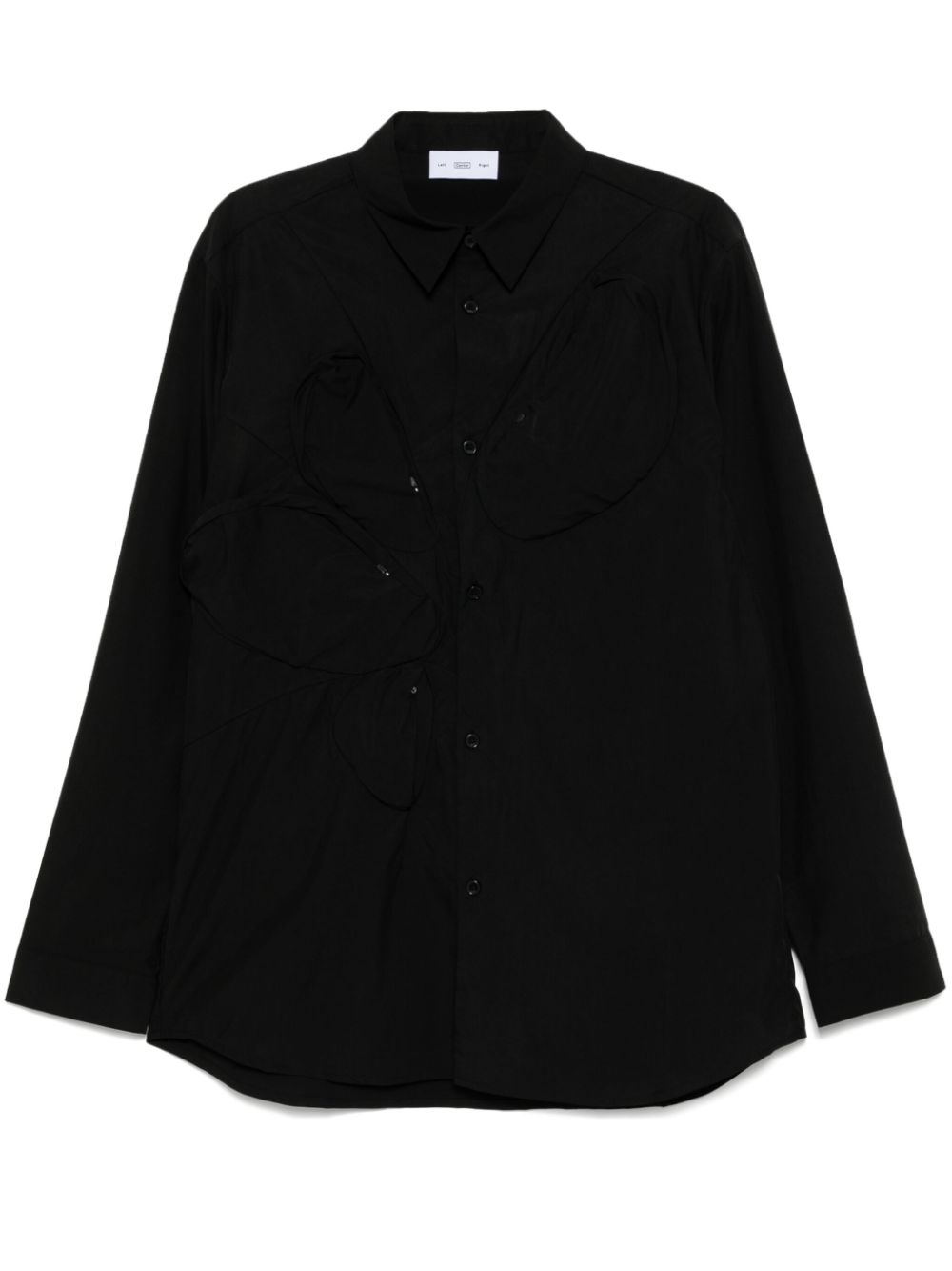 Multiple-pockets shirt - Black