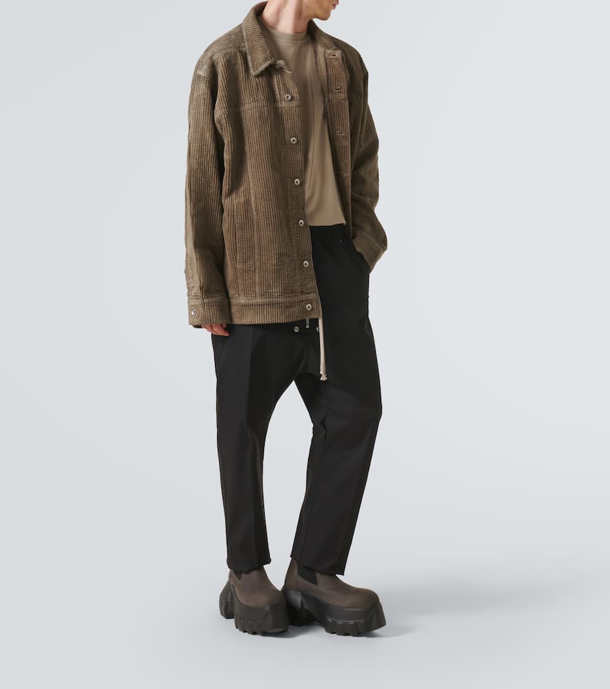 Jumbo corduroy oversized cotton jacket
