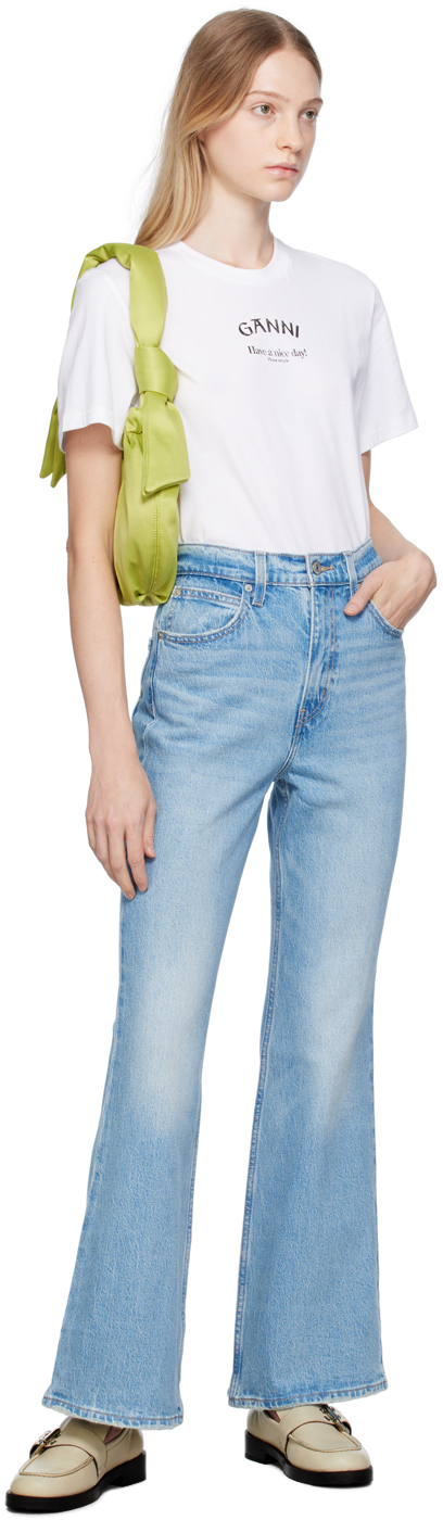Levi's Blue 70's High Flare Jeans