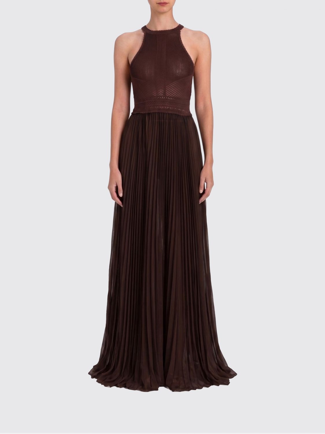 Dress Woman color Coffee