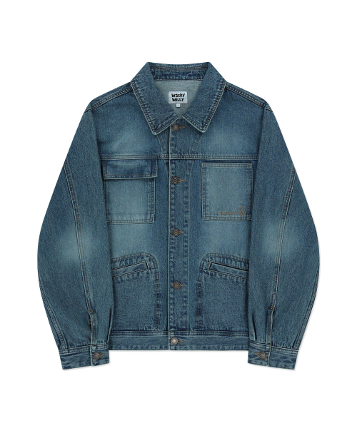 Denim trucker jacket blue