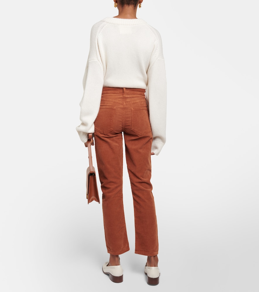 Agolde Riley Long straight corduroy pants