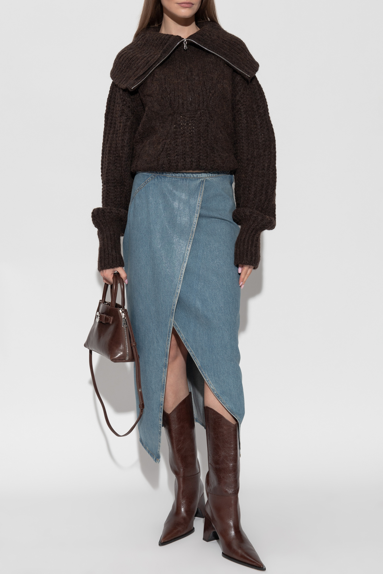 "Swana" Sweater, Women's, Brown