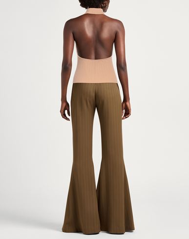 Woman Turtleneck Sand Size ONESIZE Viscose, Polyester