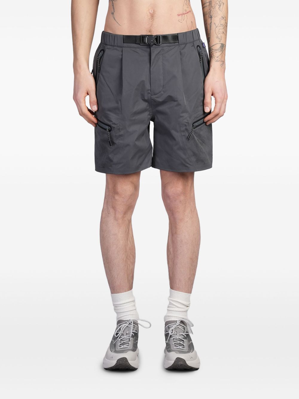 Alpha Industries zippered pocket shorts - Grey