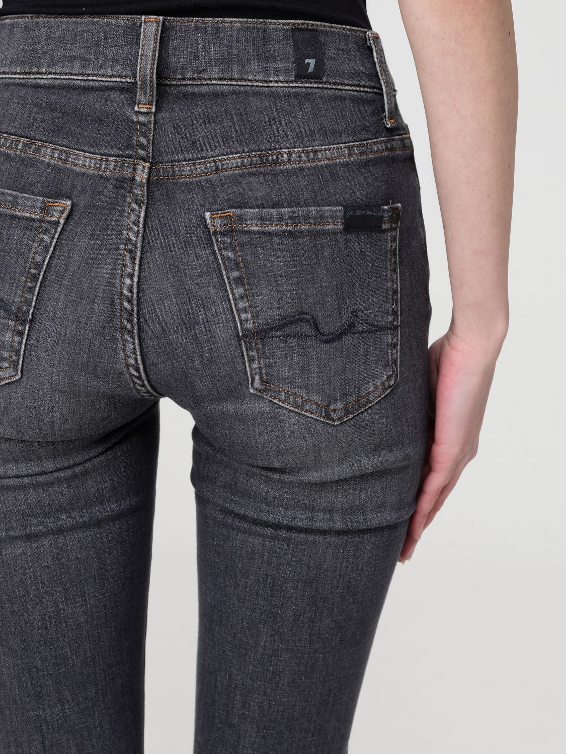 Jeans Woman color Grey