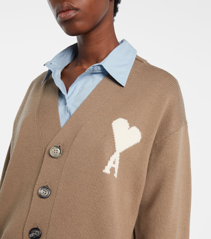 Ami de Caur wool and cotton cardigan