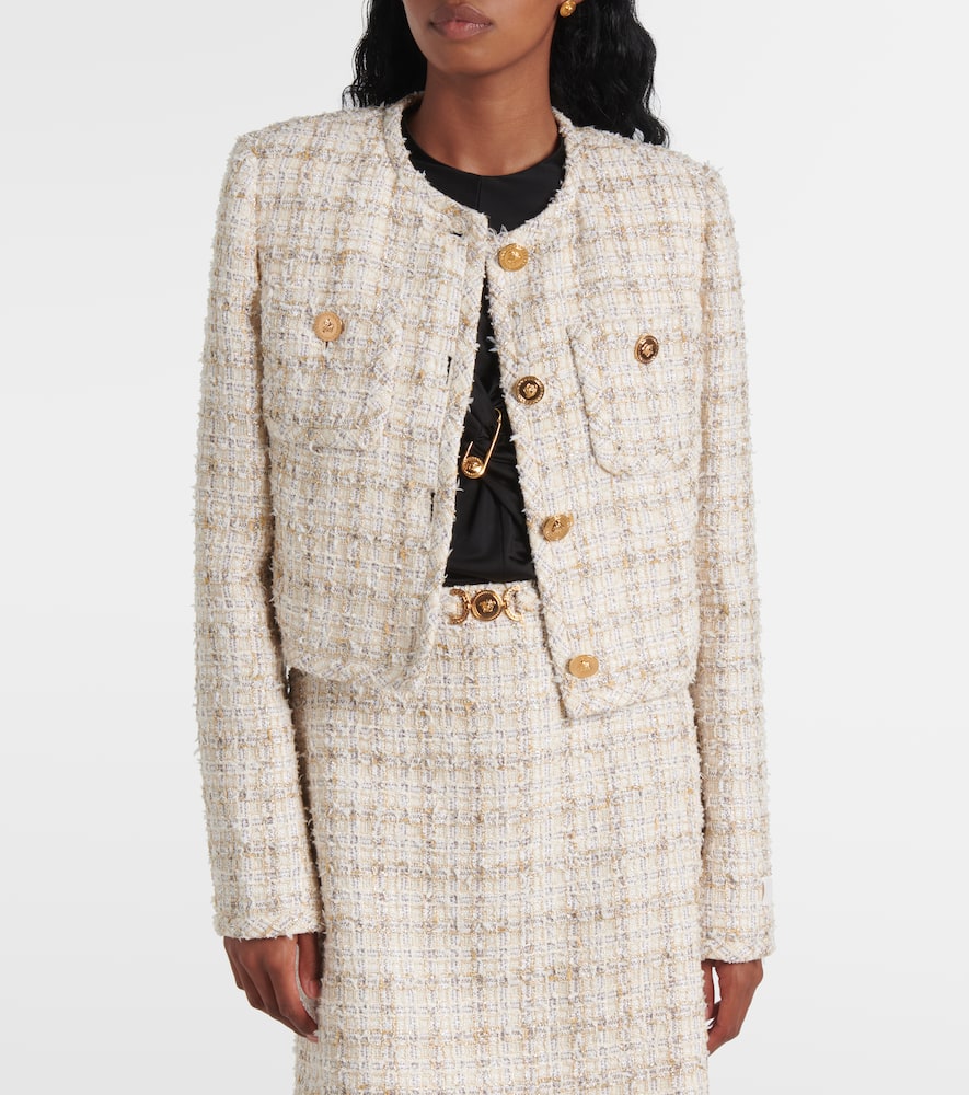 Medusa tweed jacket