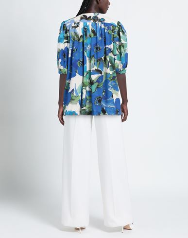 Woman Shirt Bright blue Size S Polyester, Elastane