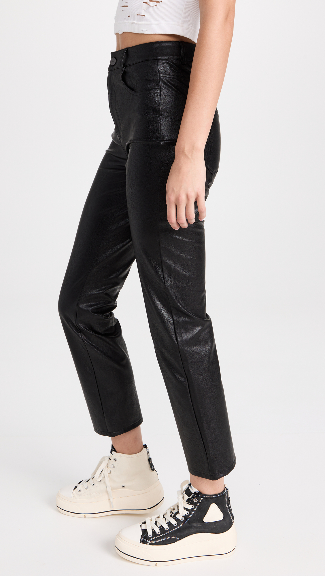 Stella Faux Leather Jeans
