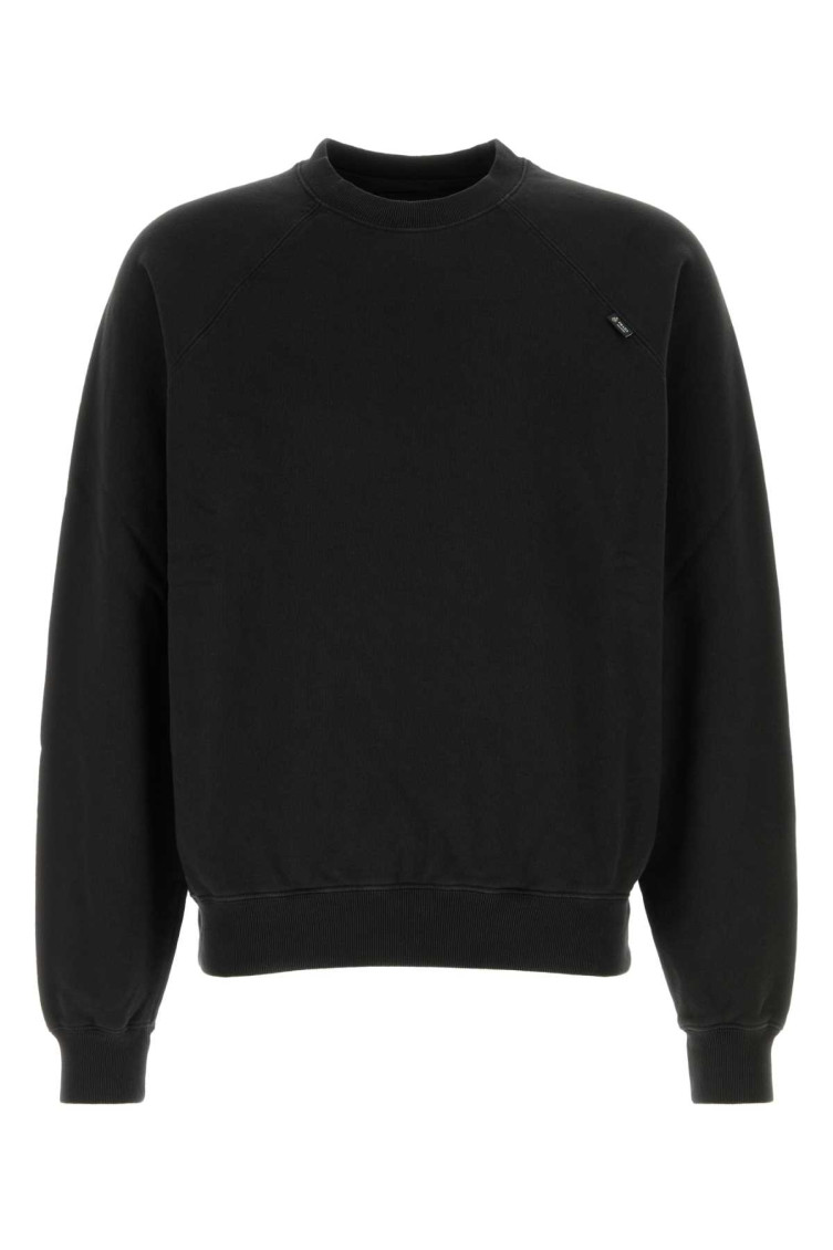 Prada - cotton sweatshirt crew neck long sleeve