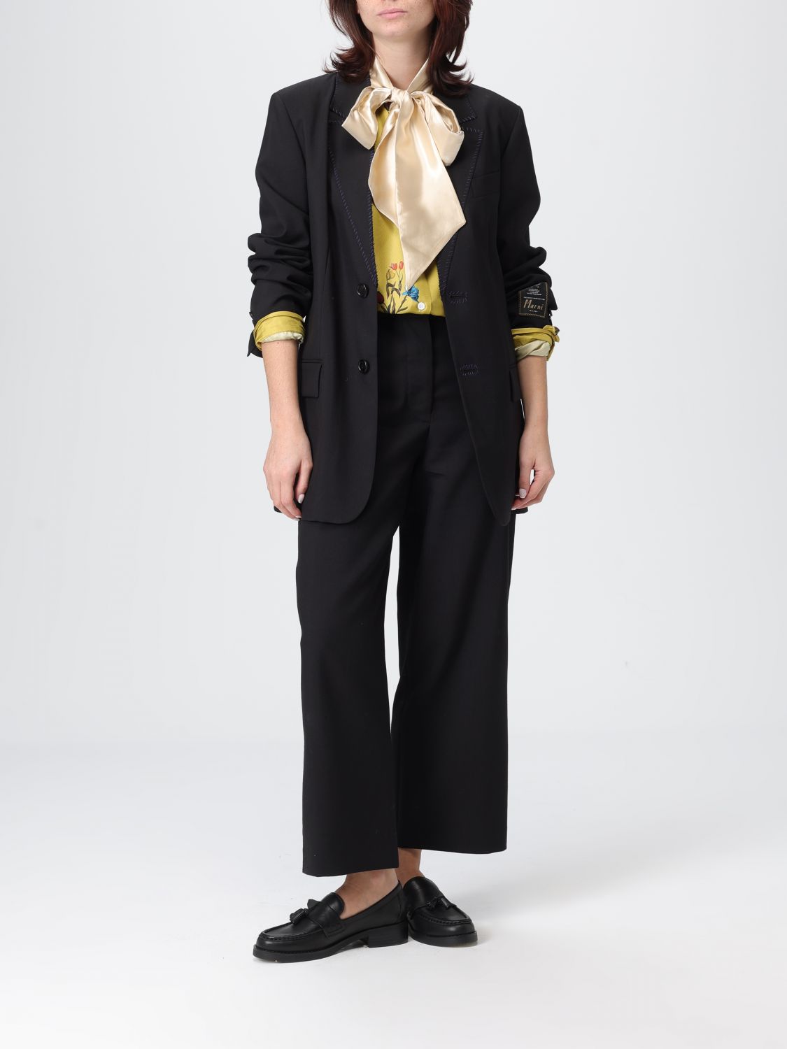 Jeans Woman color Black