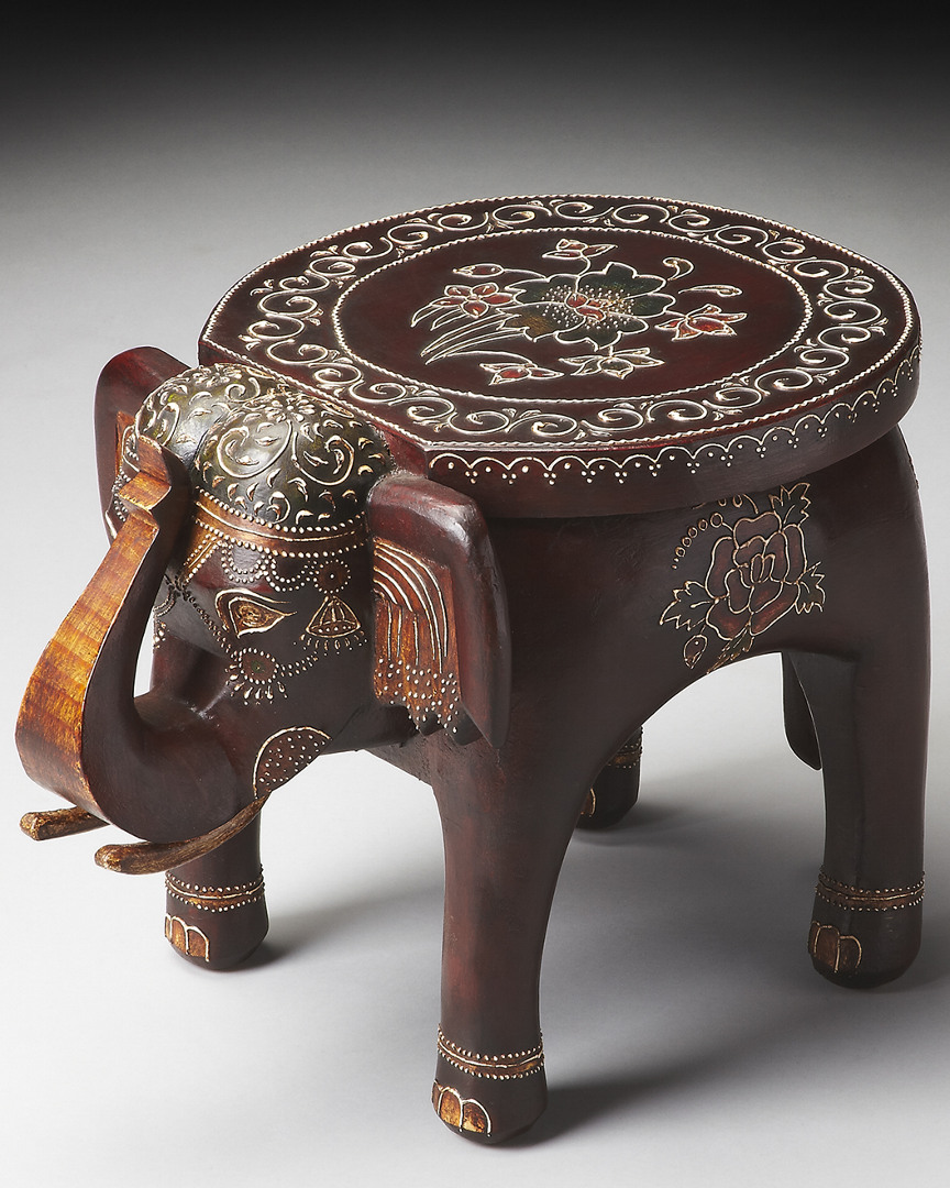 Botswana Hand Painted Accent Table